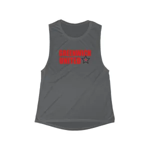 Greenwich United Women's Flowy Scoop Muscle Tank