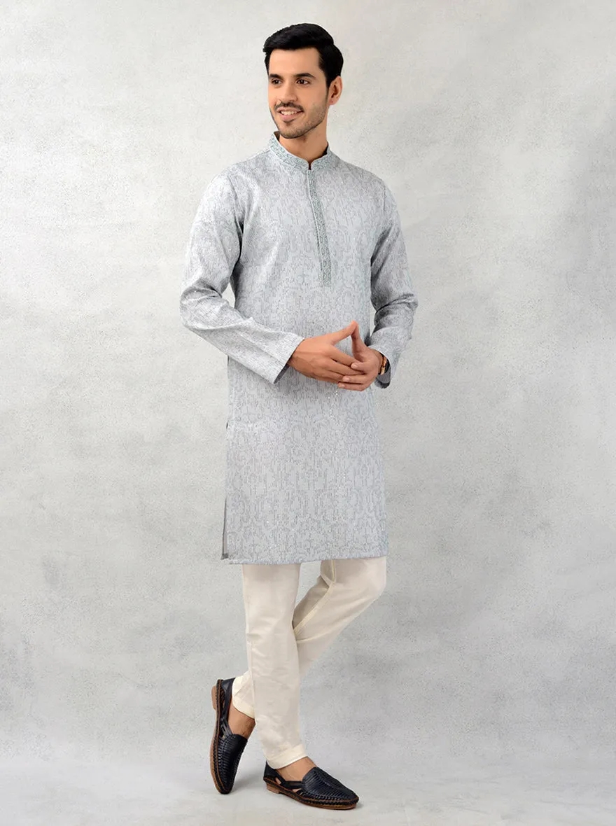 Grey  Kurta Pajama | TULA