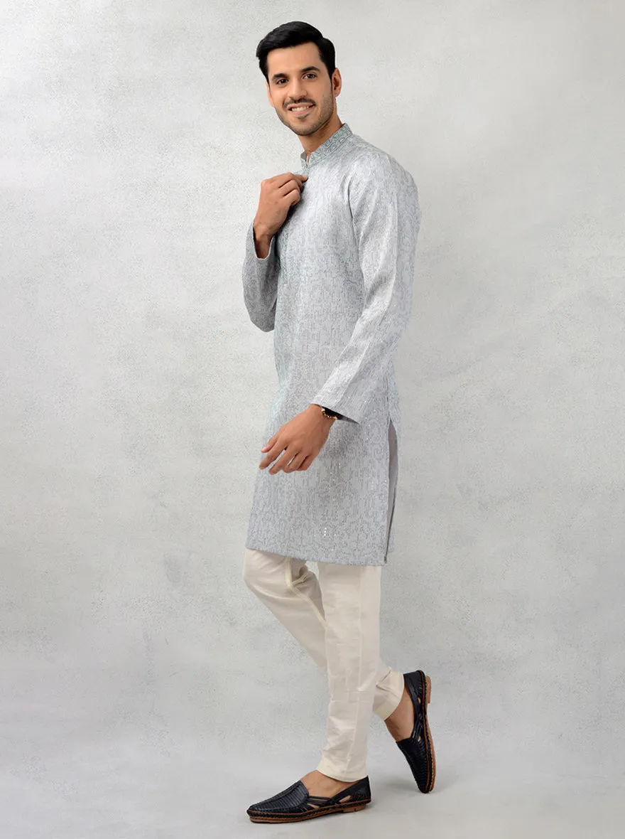 Grey  Kurta Pajama | TULA