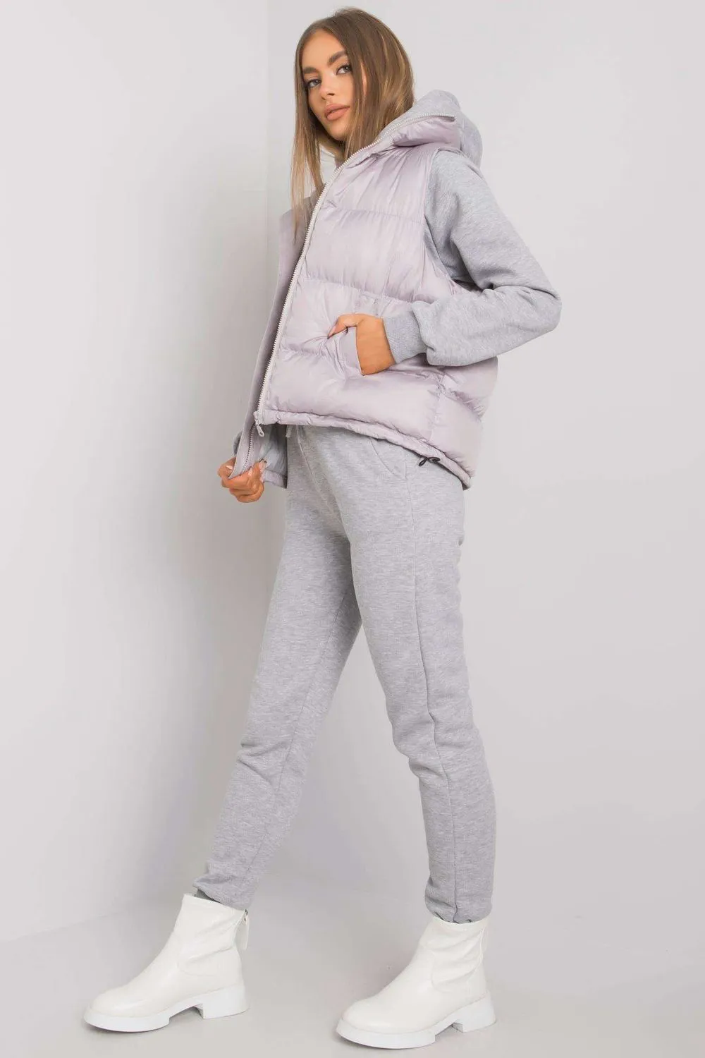 Grey Tracksuit model 172657 Ex Moda