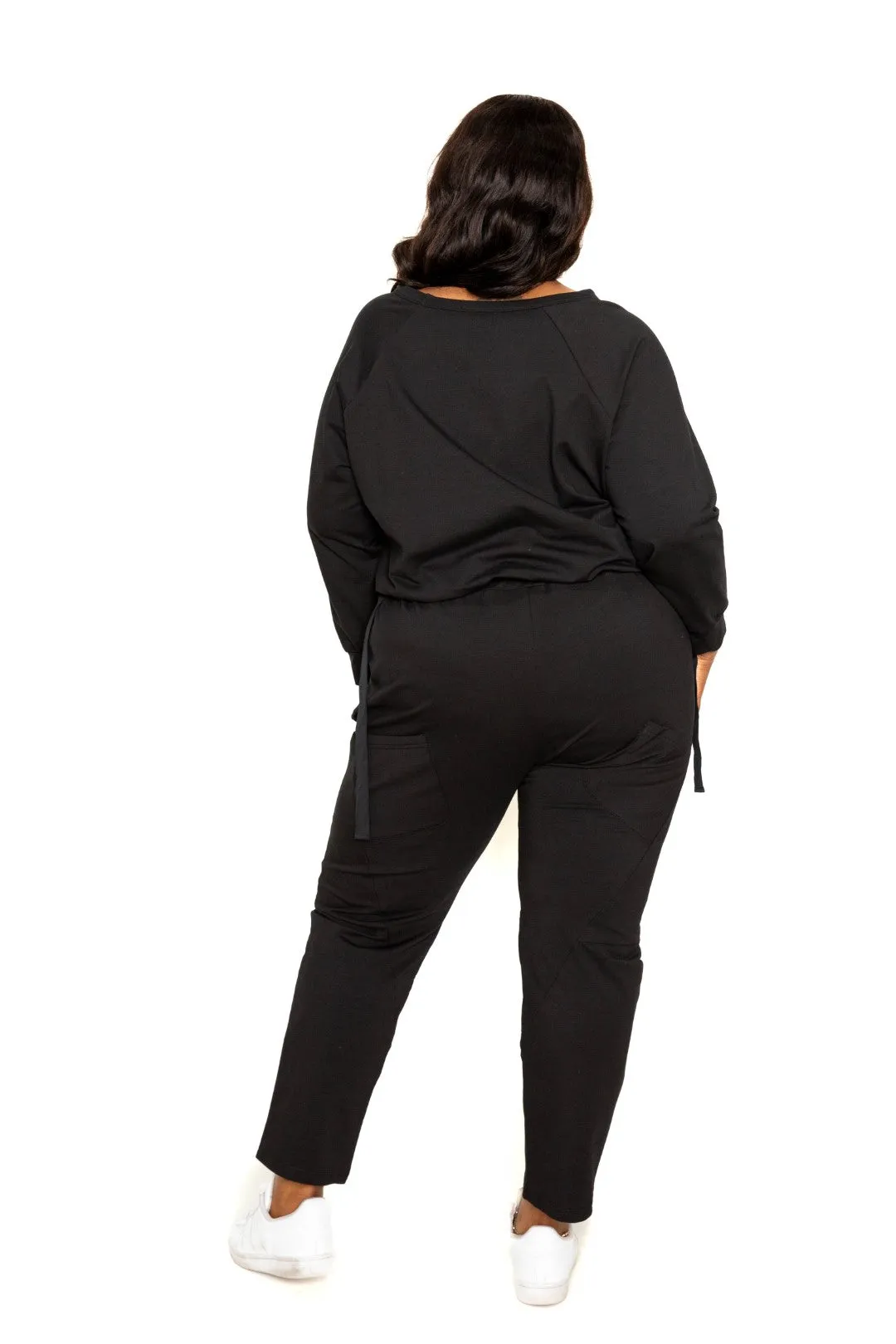 Grommet Detail Lounge Sets Voluptuous ( ) Plus Size -3 colors- Ships from The US