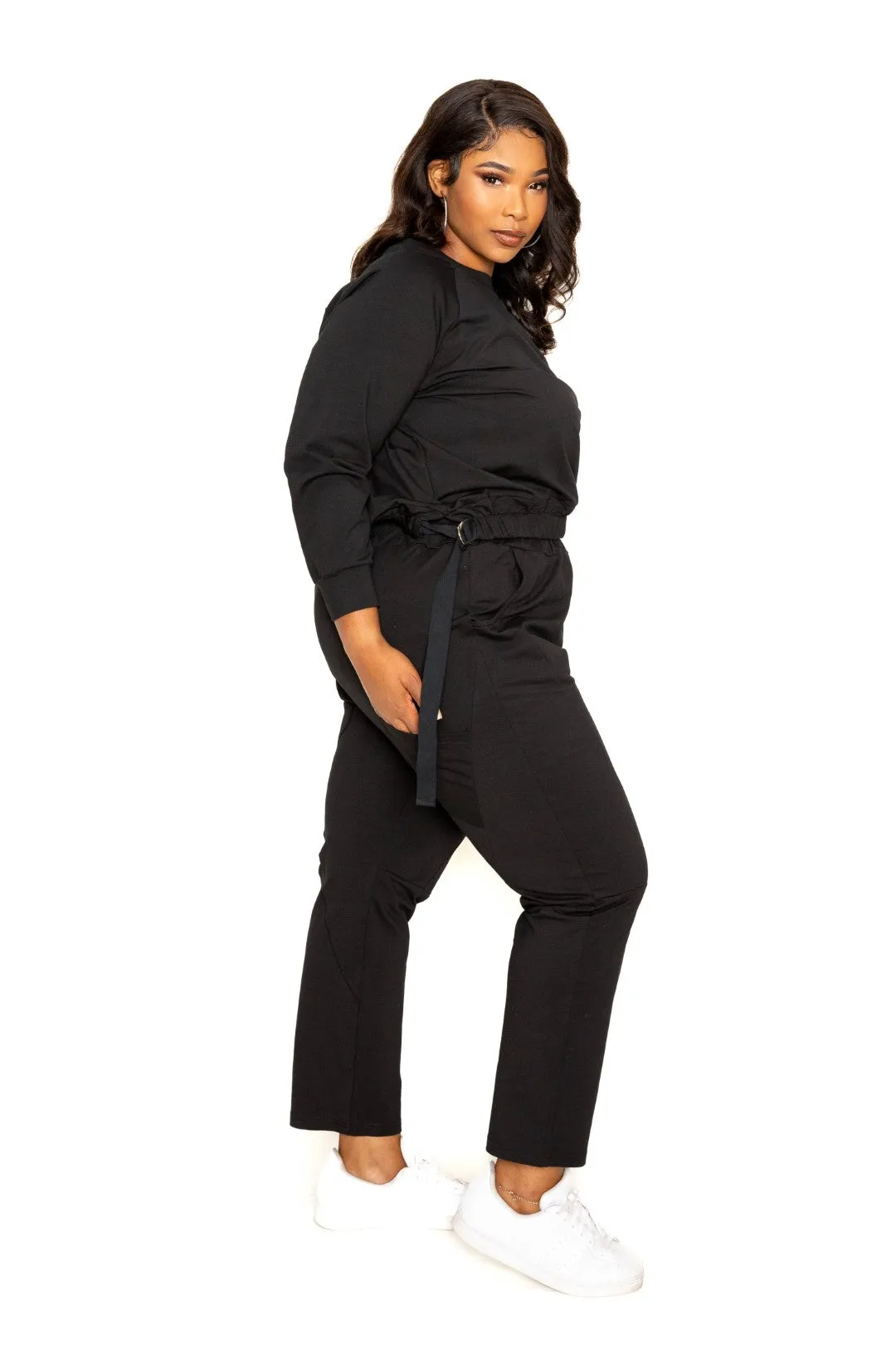 Grommet Detail Lounge Sets Voluptuous ( ) Plus Size -3 colors- Ships from The US