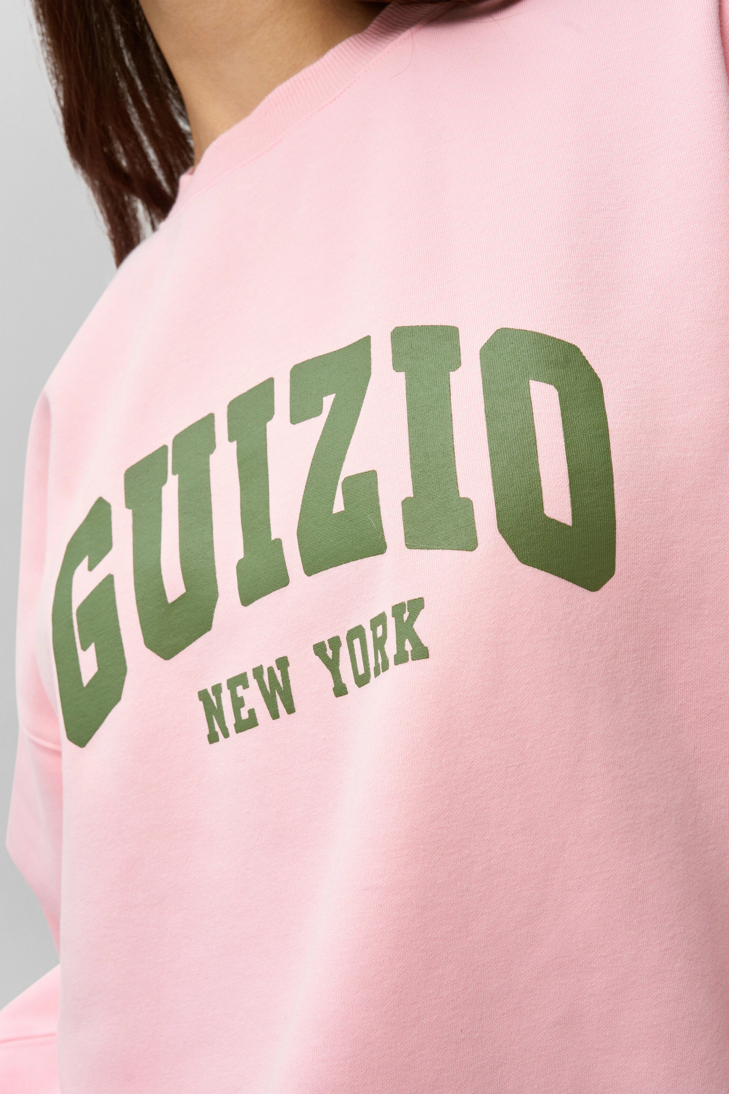 Guizio Fleece Crewneck Travel Light MachineWashable Structure