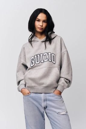 Guizio Pullover Hoodie Hypoallergenic Yarn MoistureWicking Fabric