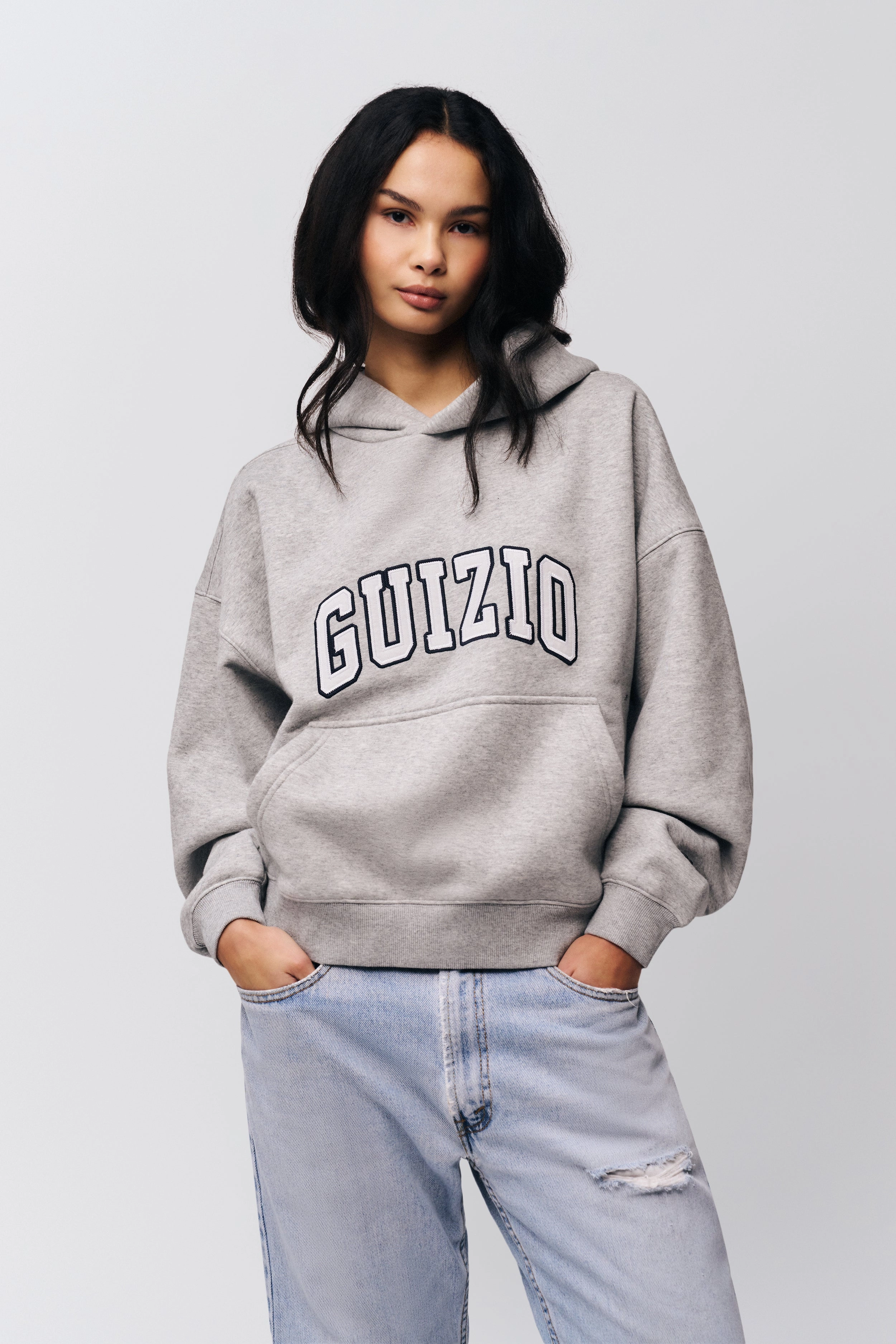 Guizio Pullover Hoodie Hypoallergenic Yarn MoistureWicking Fabric