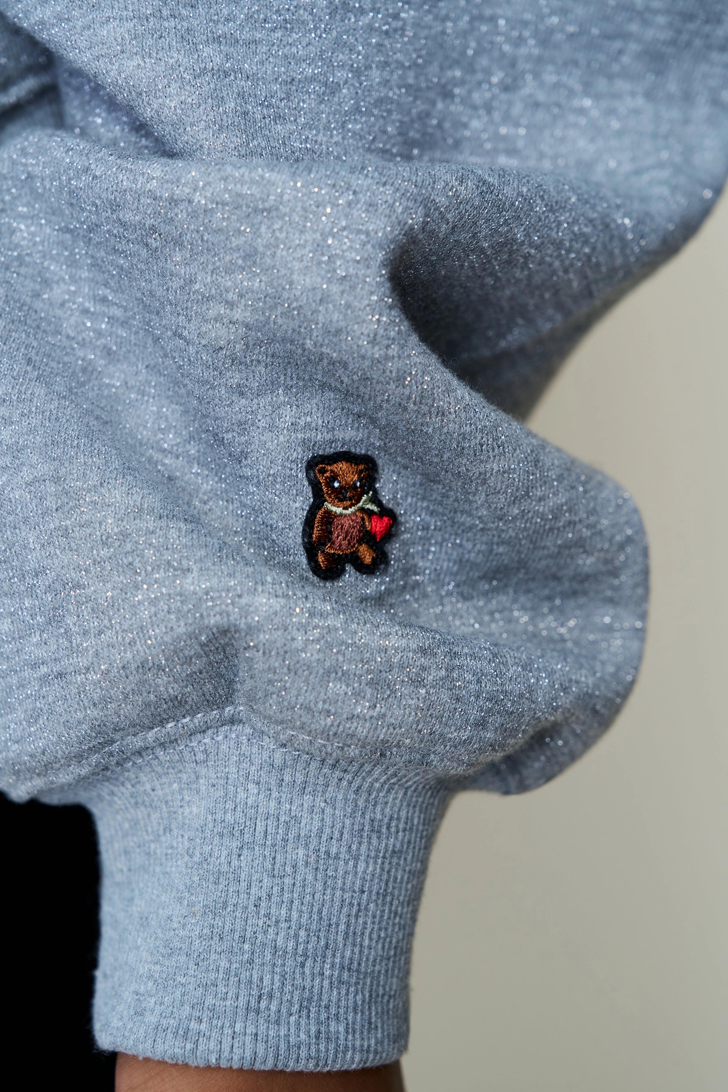 LowProfile Stitching Guizio Sparkle Pullover Hoodie