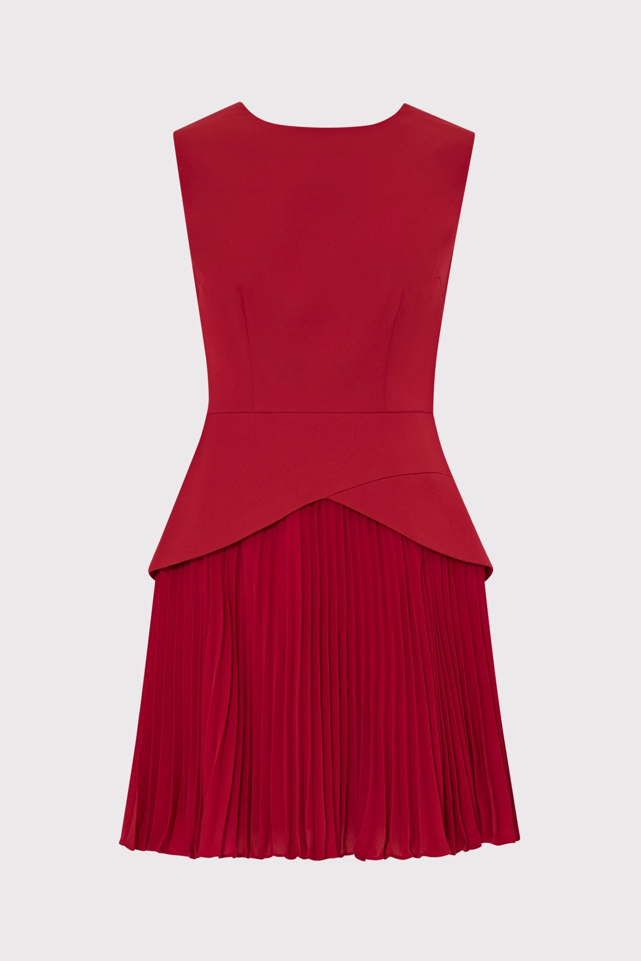 Easy Comfort Look Season Ready Haddy Pleated Mini Dress