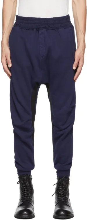 Haider Ackermann Indigo Moonshape Jogging Lounge Pants