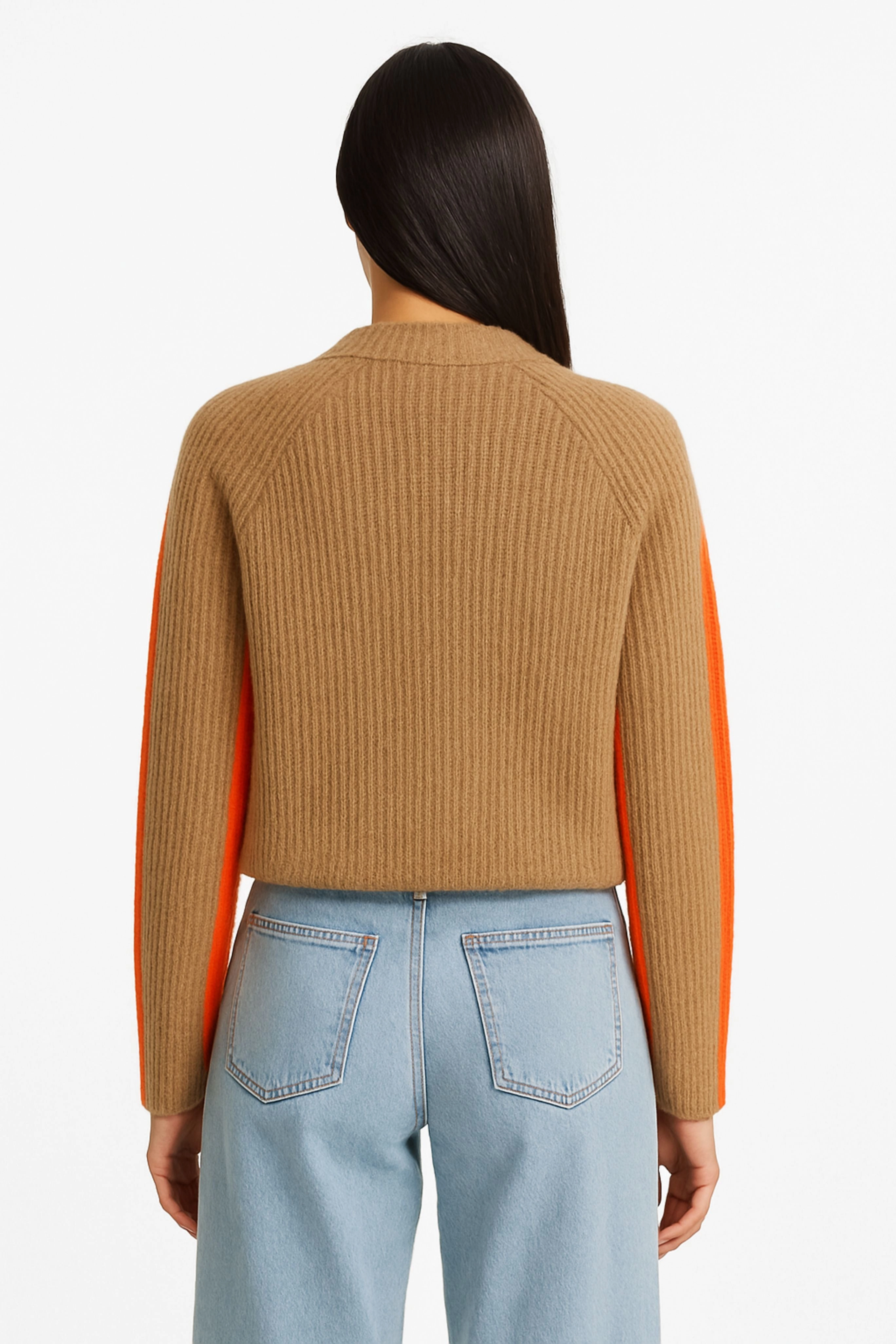 Halas Sweater Organic Cotton Blend Flexible Seam Structure