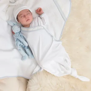 Harrison Newborn Knot Christening Gown & Hat