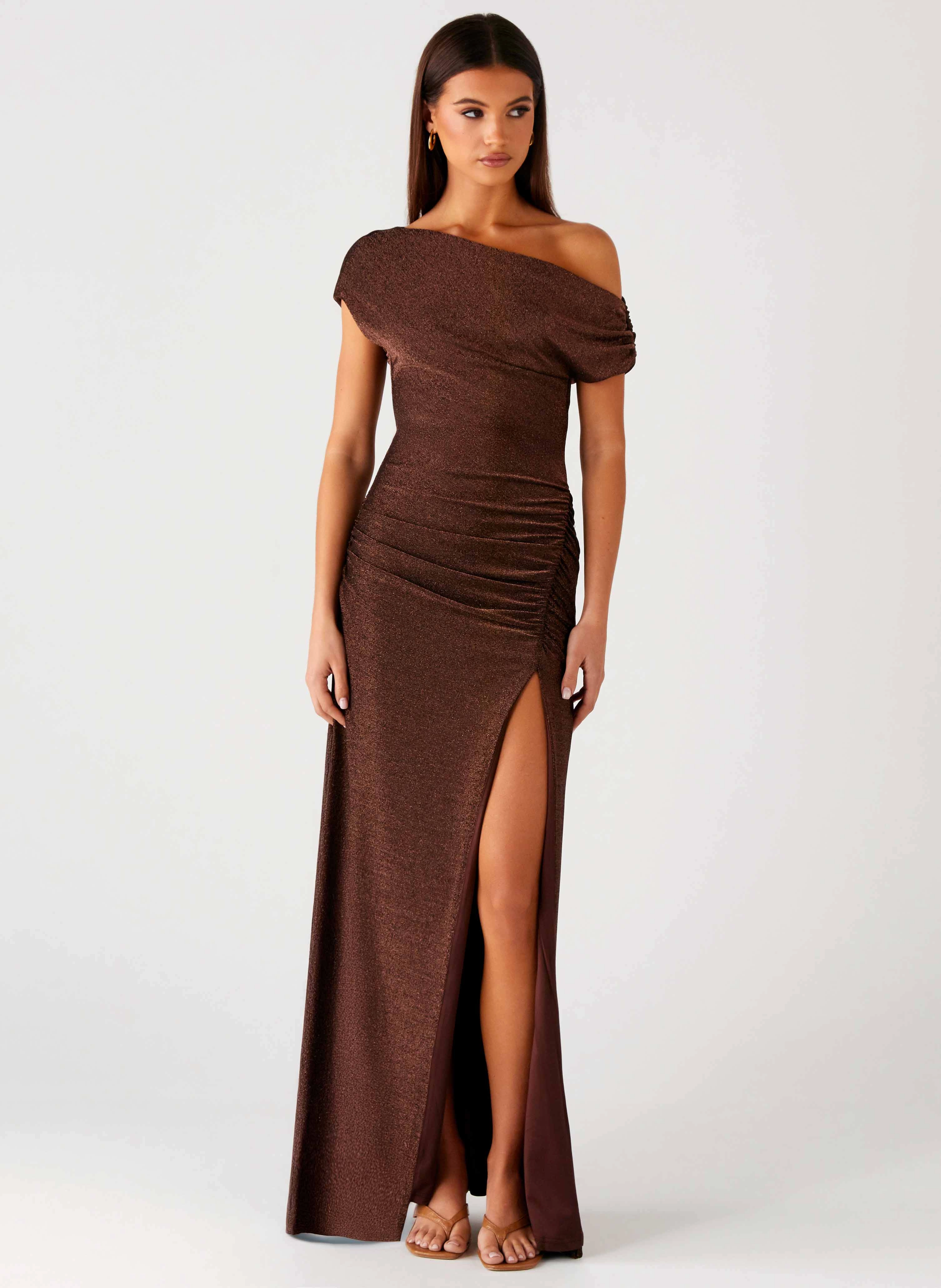 Layer Ready Harvest Moon Maxi Dress - Chocolate