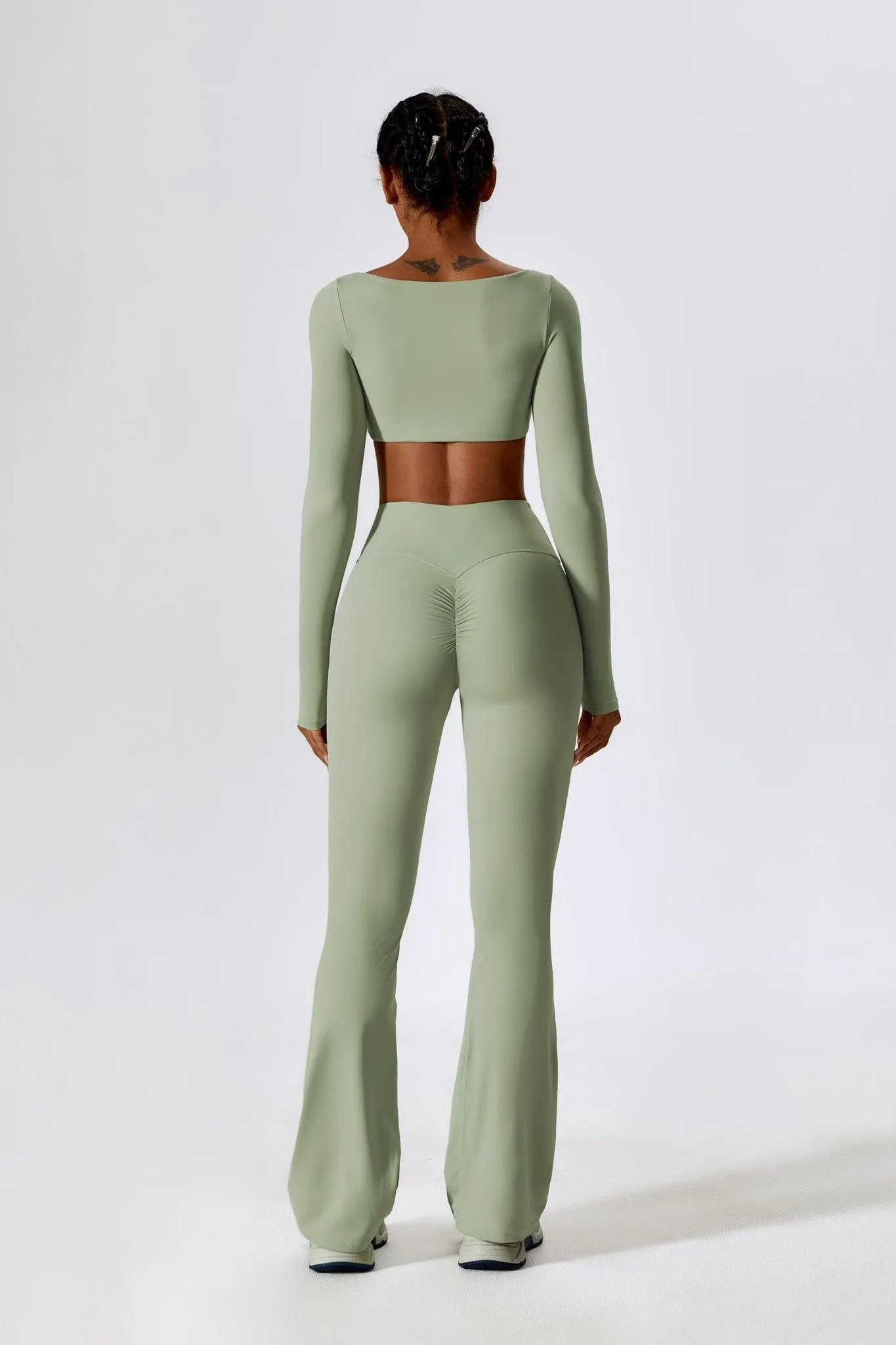 Haven Crop Top - Pistachio