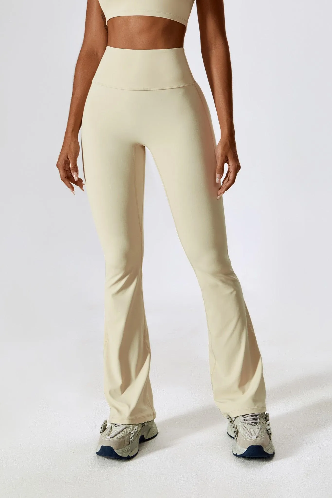 Haven Crop Top Set - Cream