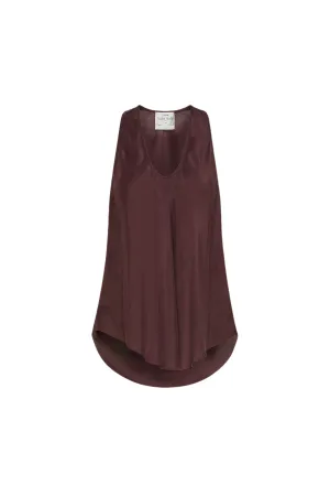 Habotai Silk Essential Top Elegant Cut ButterSoft Handfeel