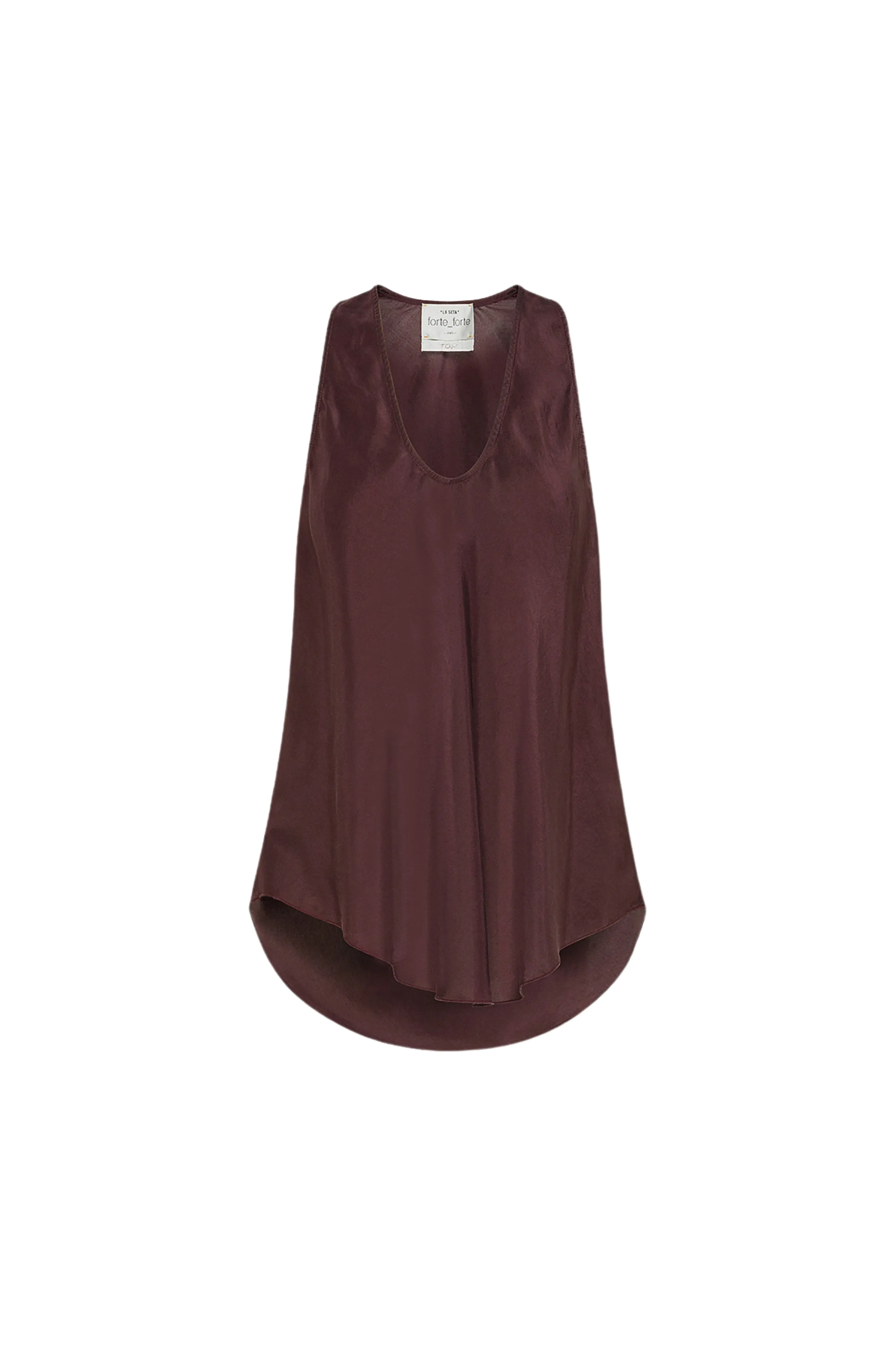 HighDurabilityWeave Habotai Silk Essential Top