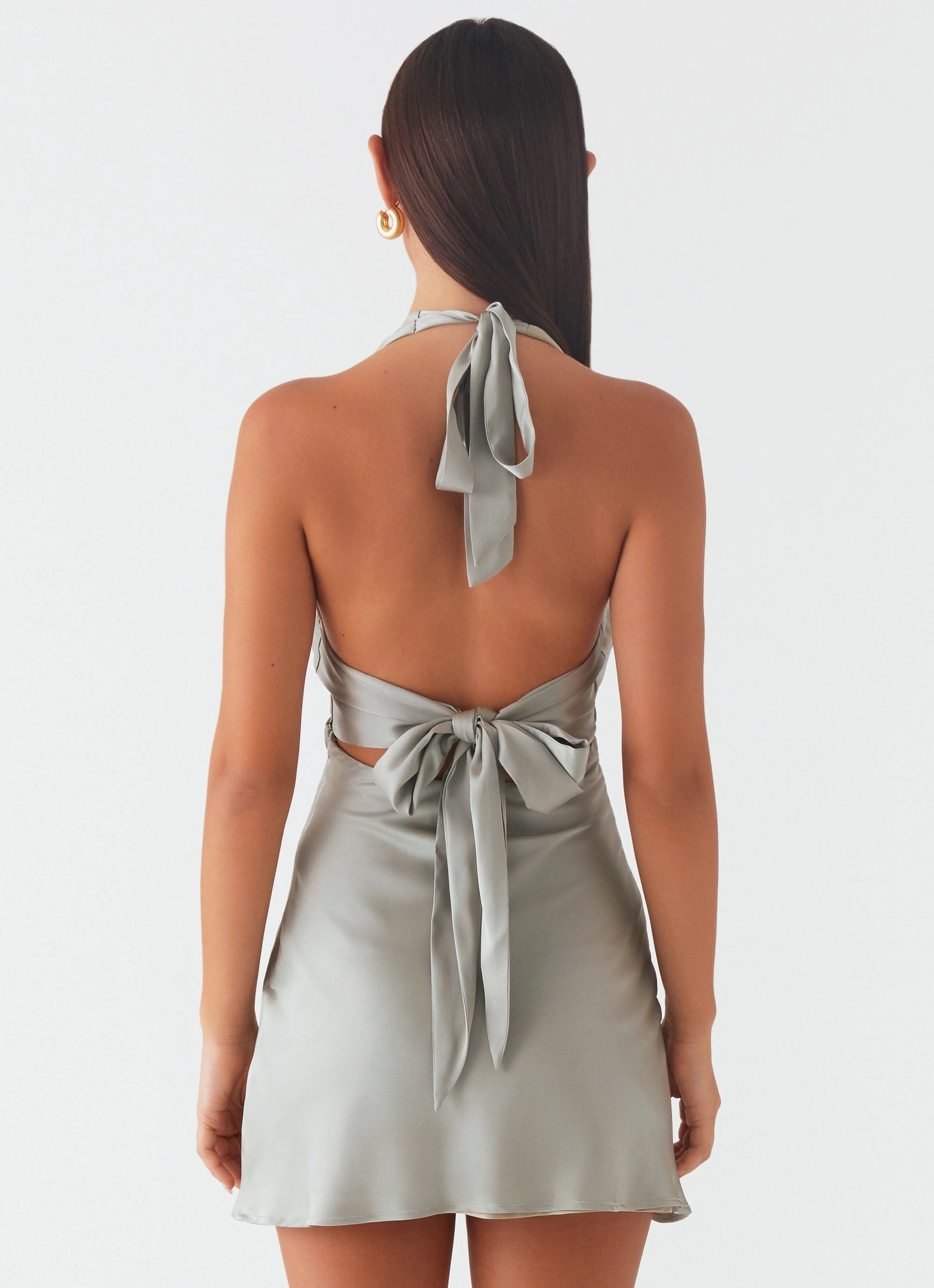 Heavy Hearted Mini Dress - Sage Style Innovation Chic Look
