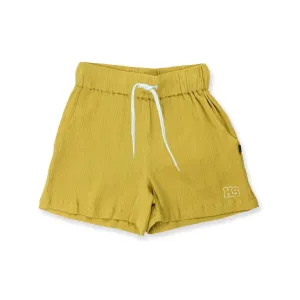 HELLO STRANGER COAST SHORT MUSTARD