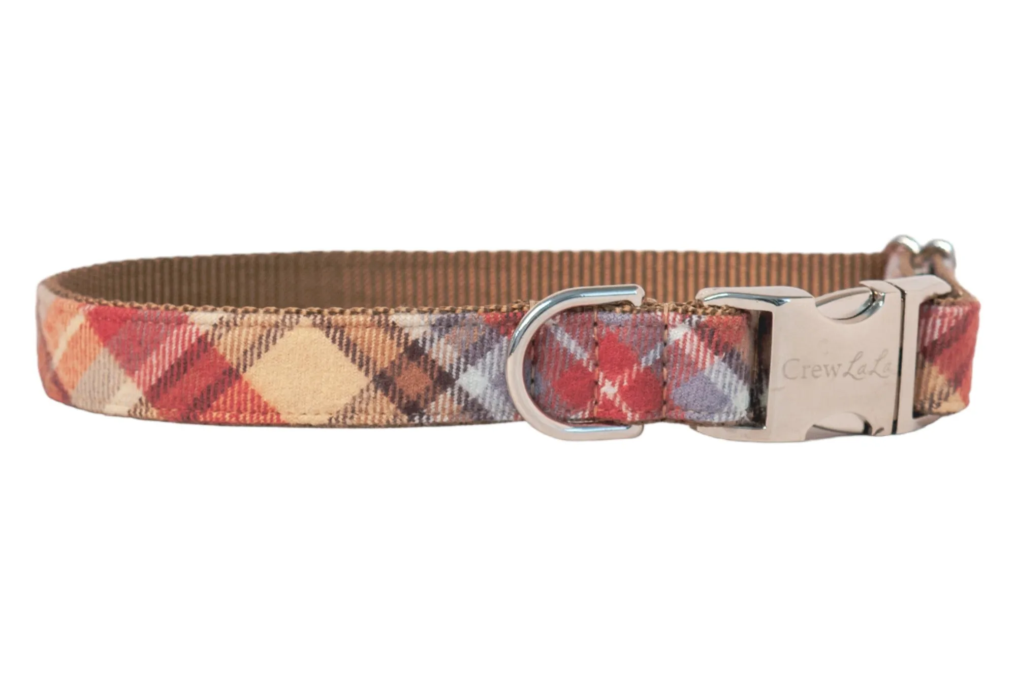 Hemingway Flannel Dog Collar