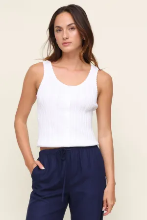 Henley Knit Tank Casual Button-Down ButtonDownCollar
