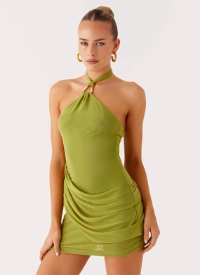 Henrietta Mini Dress - Citrus Functional Style Cozy Drape