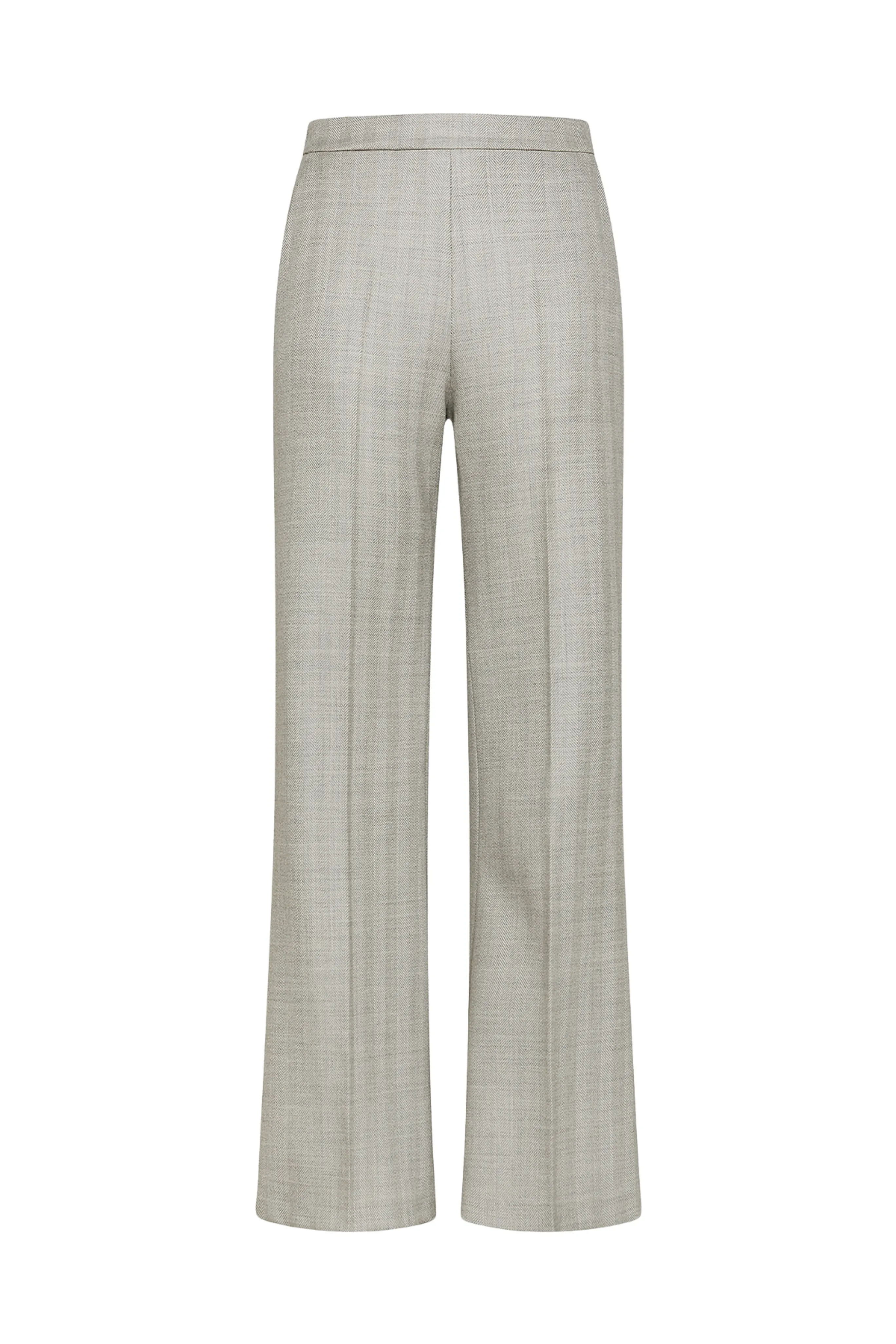 Soft Fabric All-Day Wear Herringbone Palazzo Pants