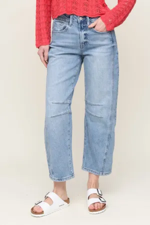 Neutral Fit High Rise Barrel Jean