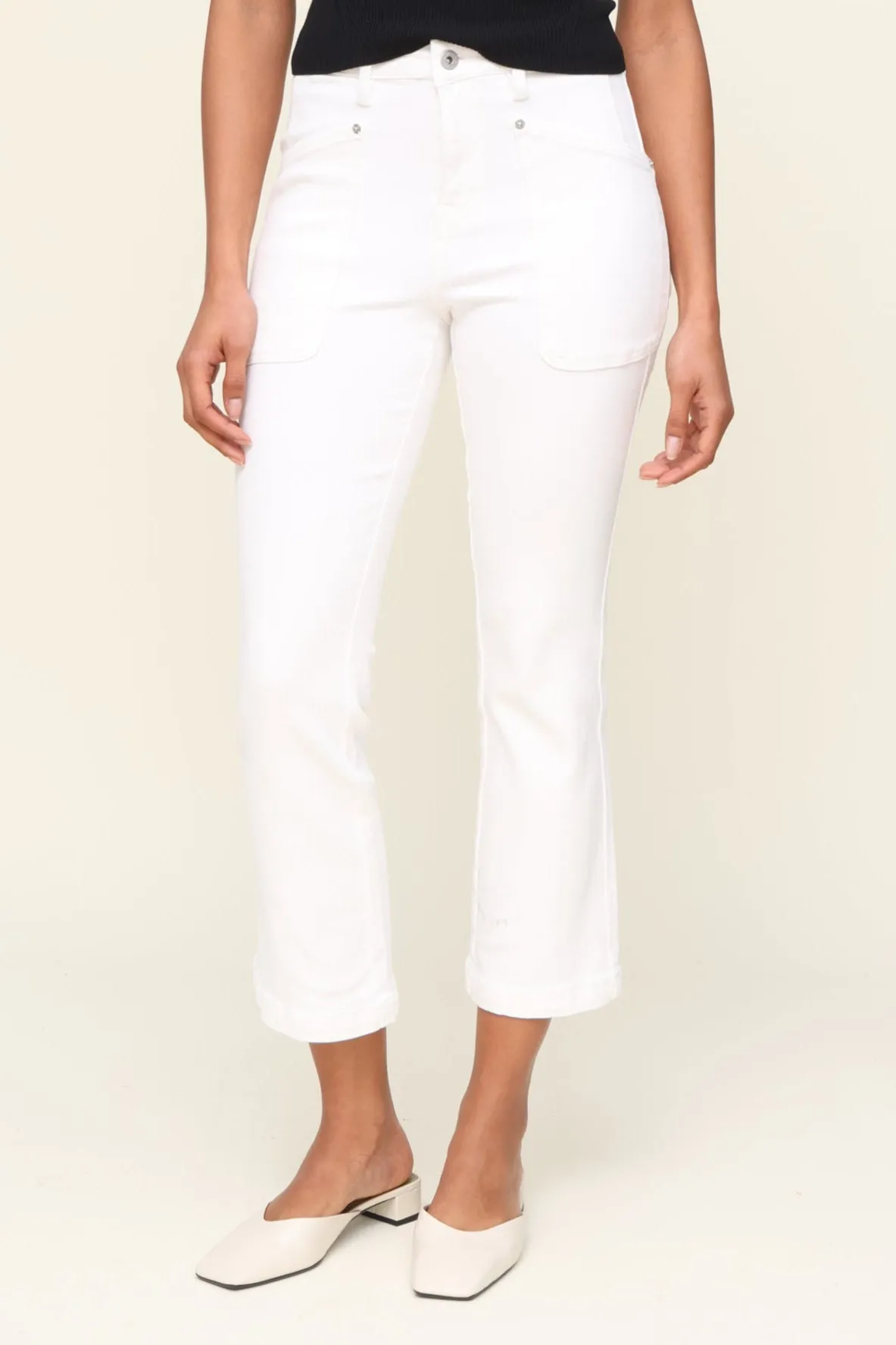 Perfect Pair Breath Fit High Rise Patch Pocket Bootcut