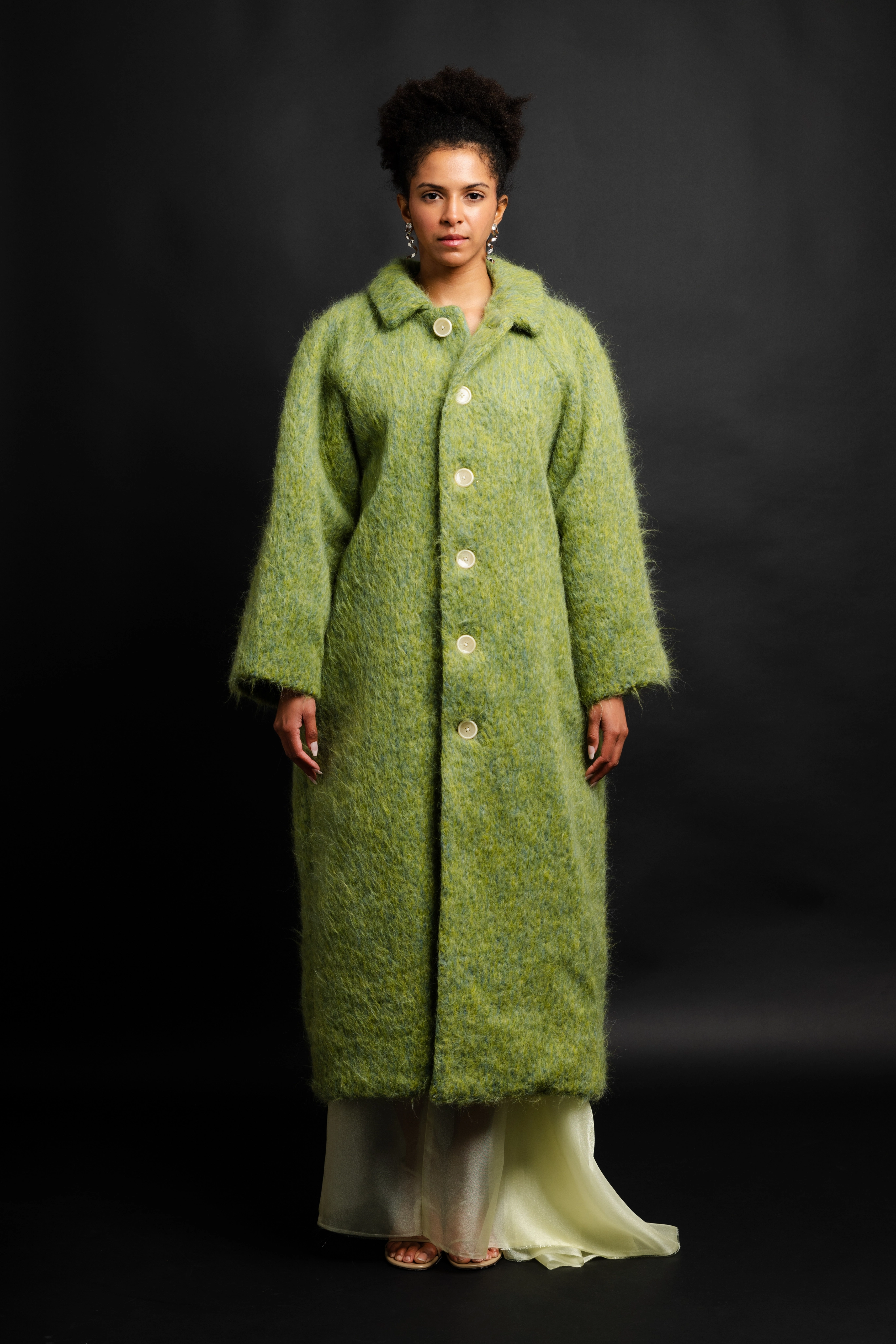 Frederico Coat Flexible Fit Stain Resistant Material
