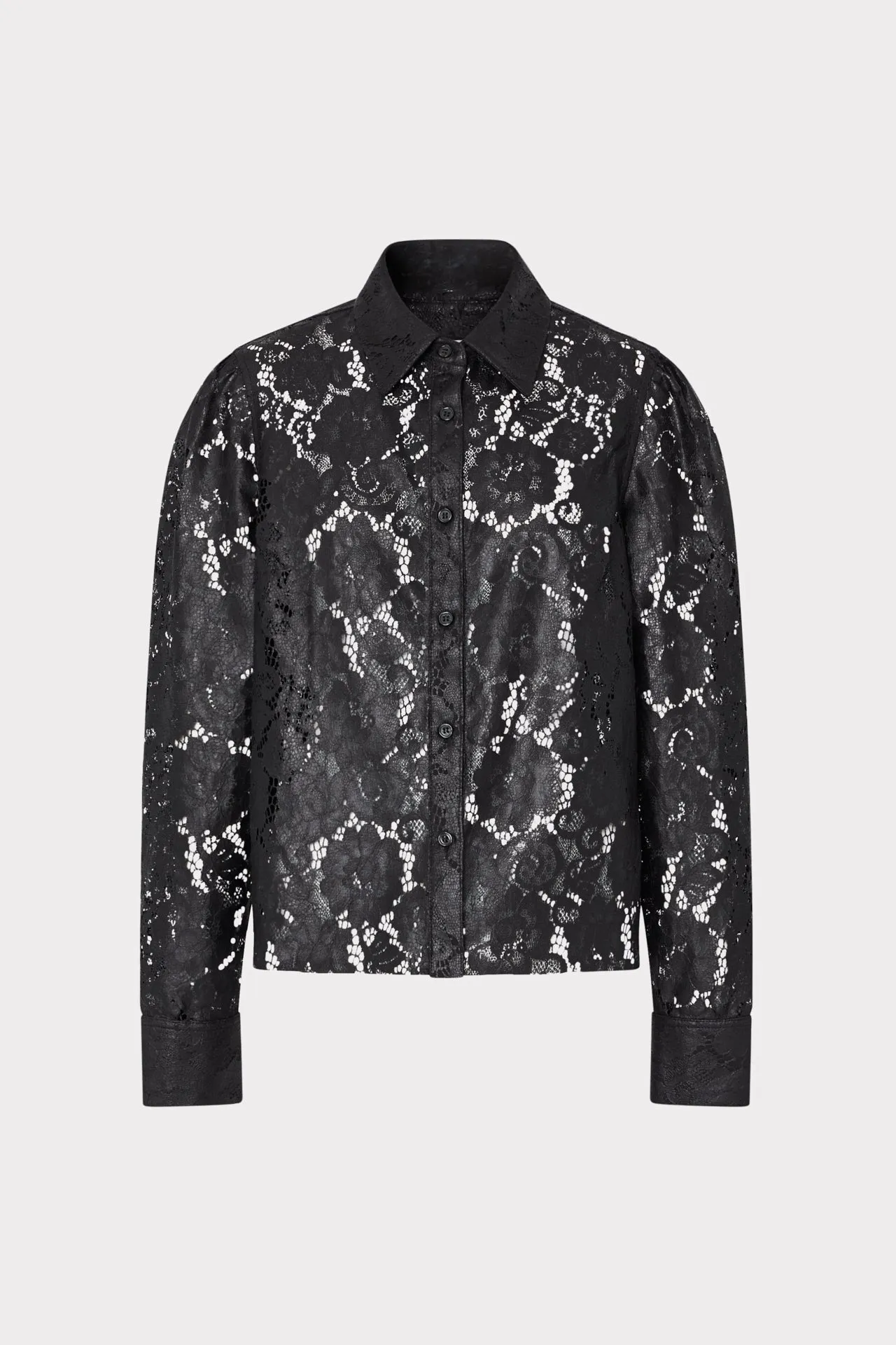 BrushedInnerLining Arlo Textured Lace Button Down
