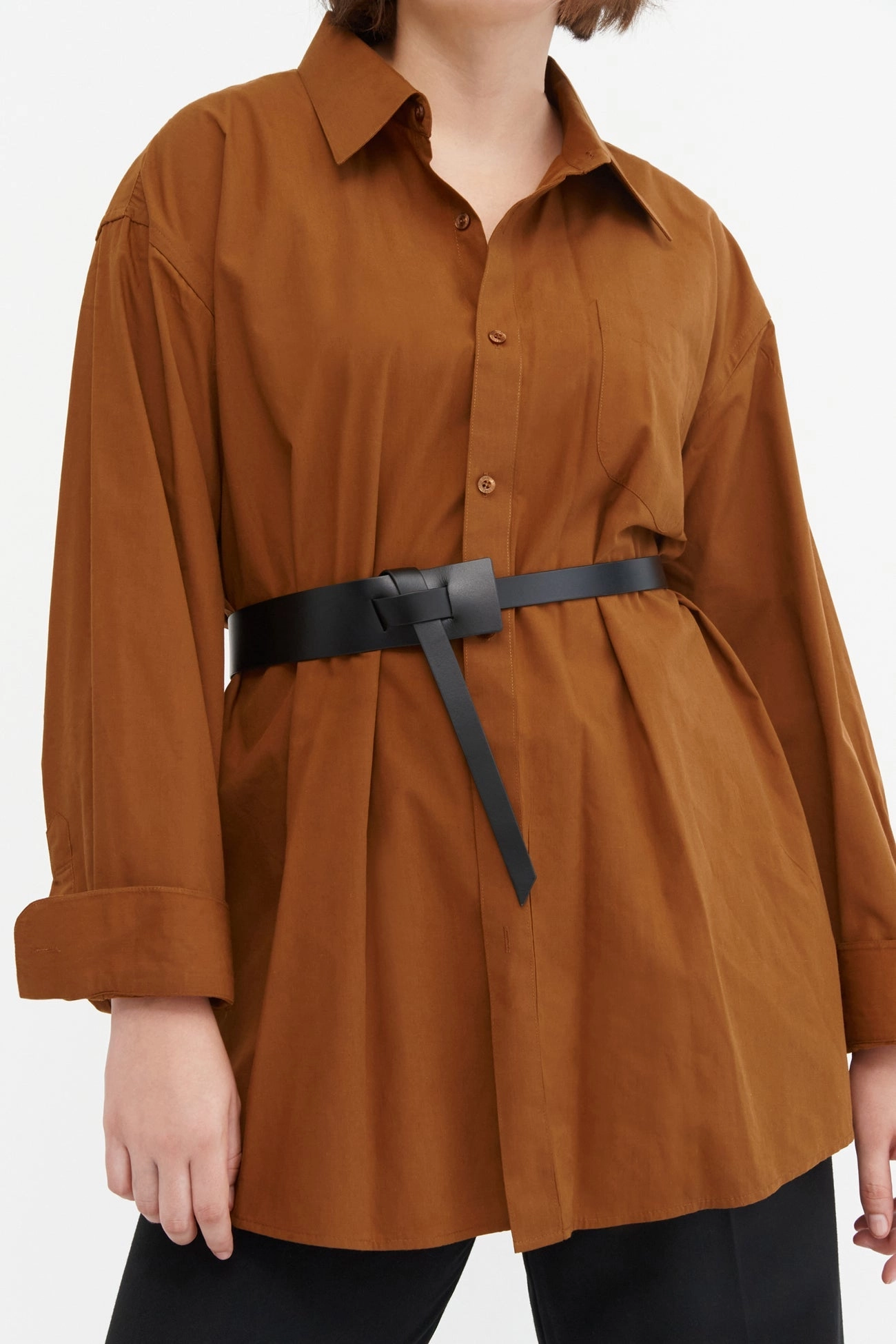 Kala Belt Earthy Tone Colorways Summer Sweater