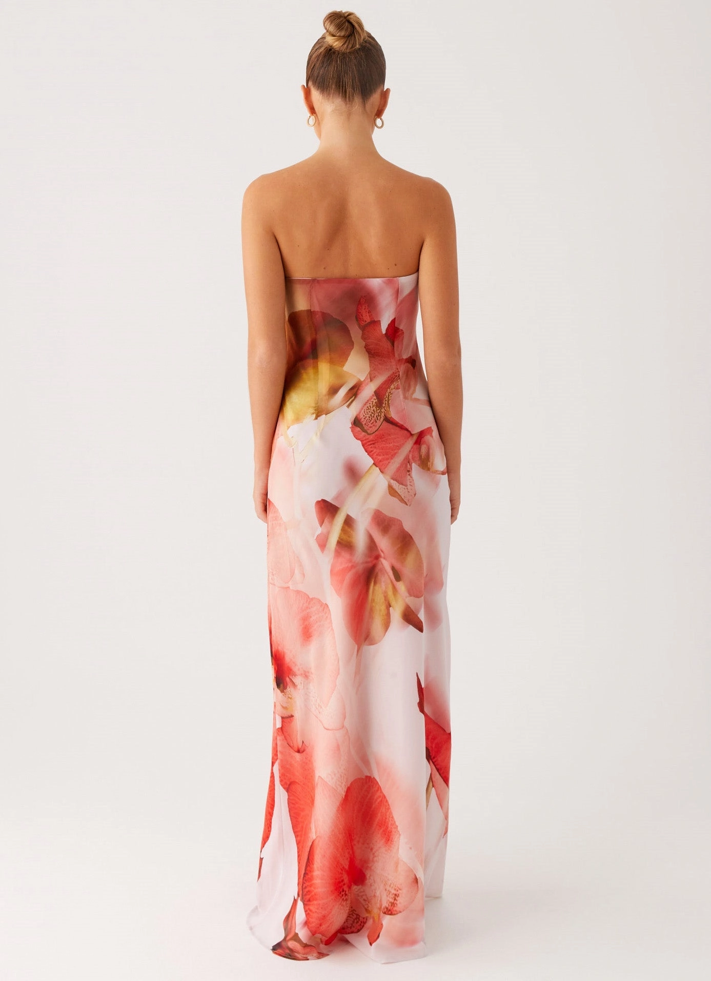 Blush Shade Kunis Maxi Dress - Peach Rose