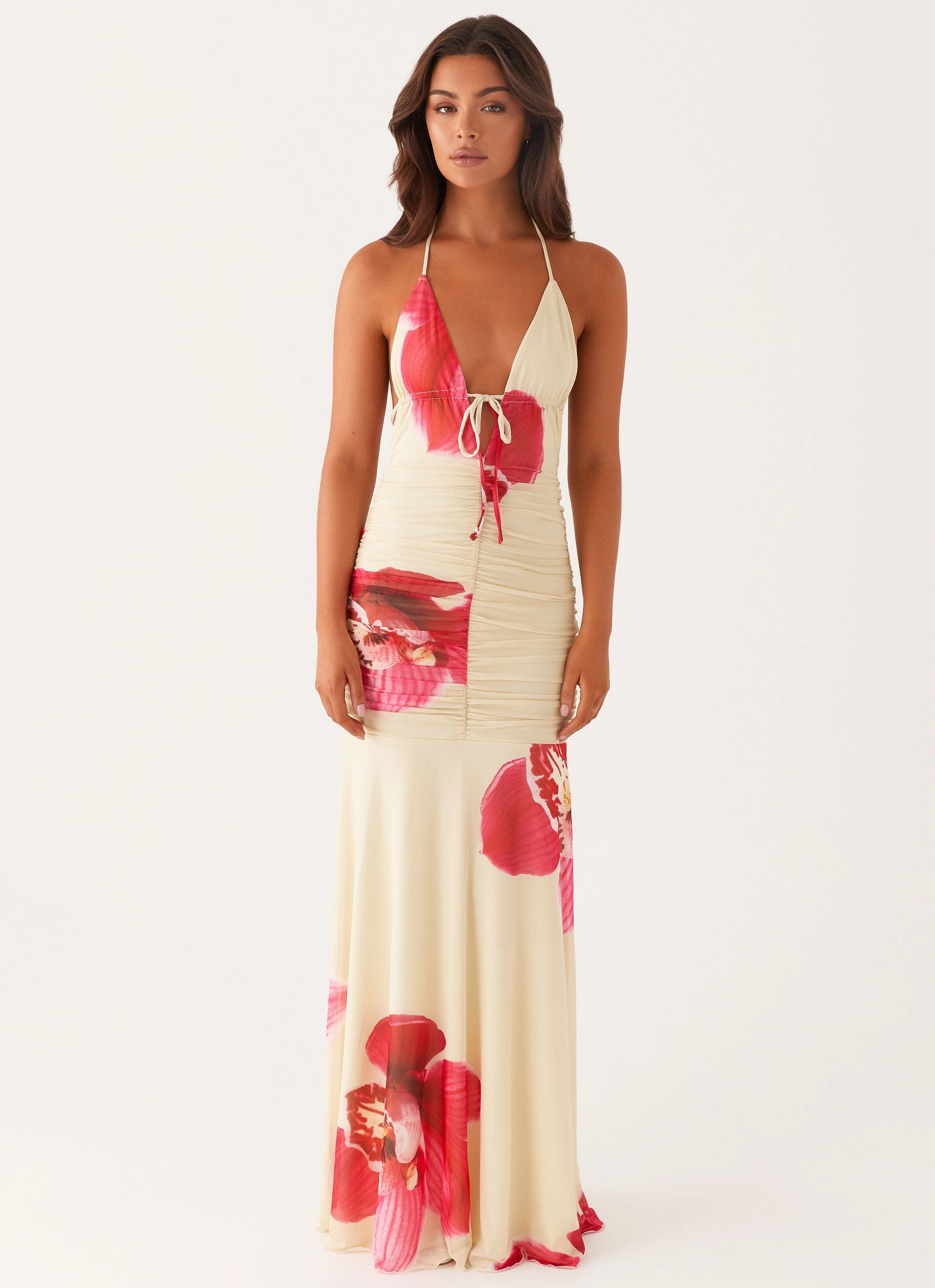 Hollywood Maxi Dress - Orchid Yellow Charming Style Mood Look
