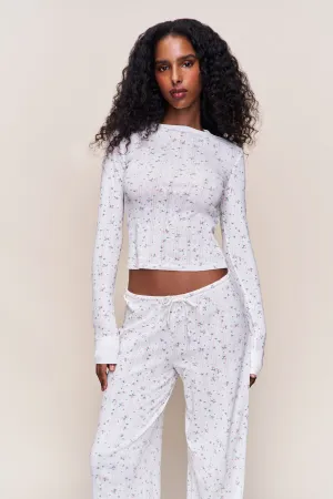 Honey Long Sleeve Fitted Top Ergonomic Pattern Design