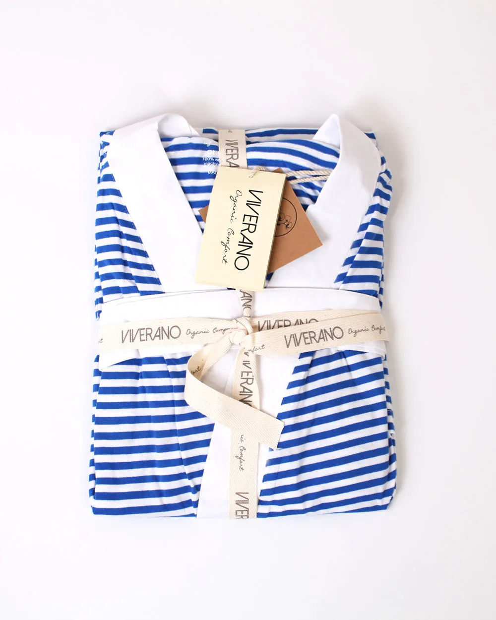 Hooded Bath & Spa Robe / Swim Cover-Up (Organic Cotton Jersey)