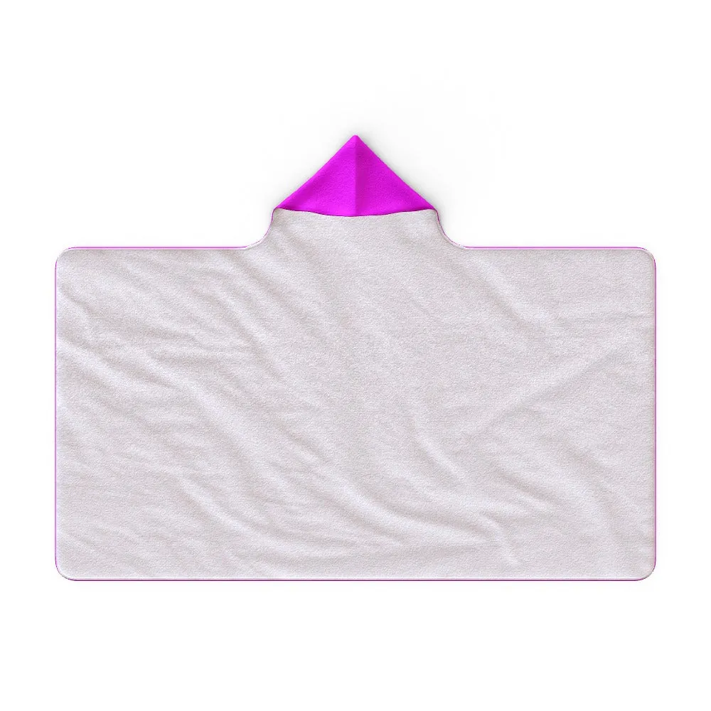 Hooded Blanket - Love you to the Moon - Pink