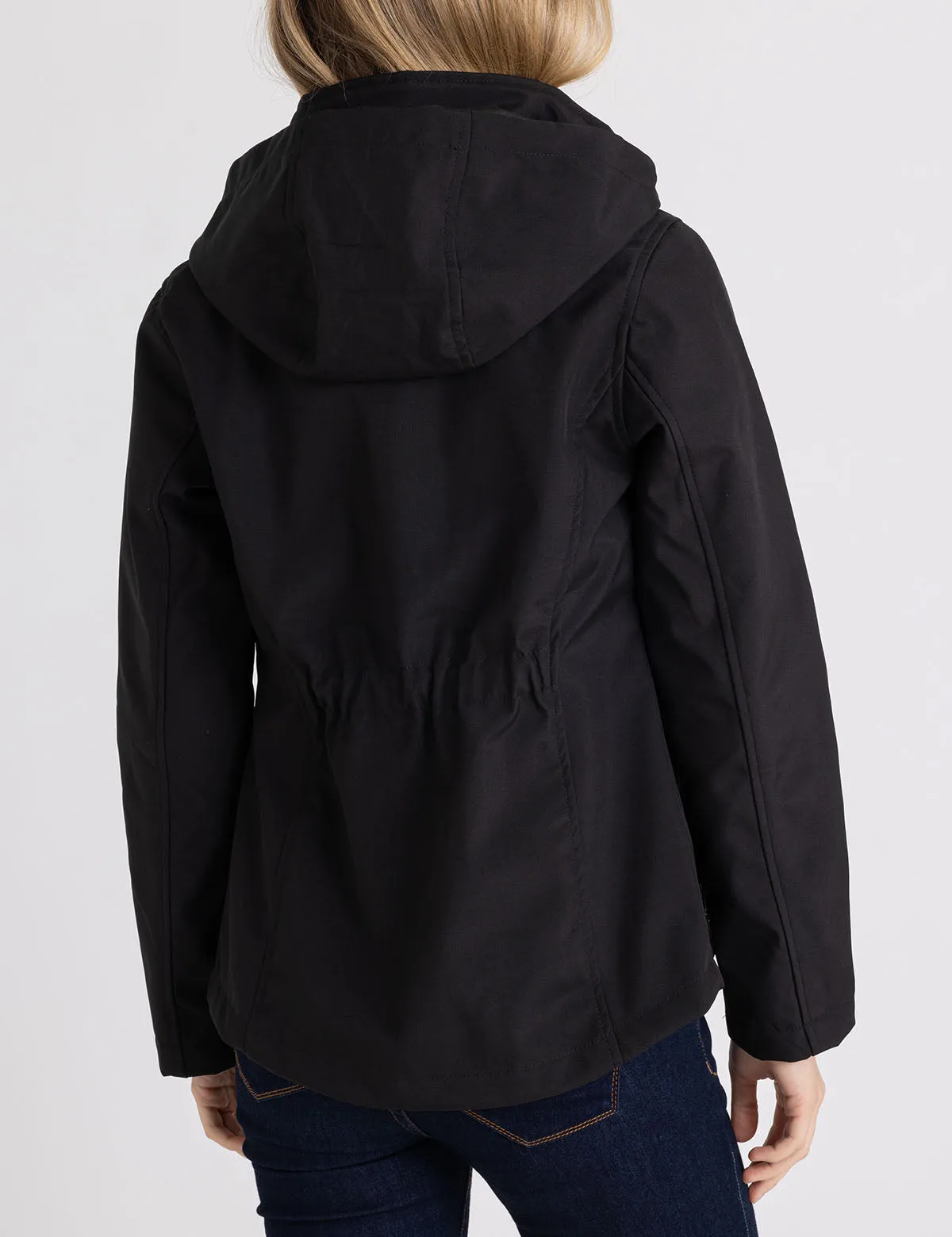HOODED FLEECE JACKET