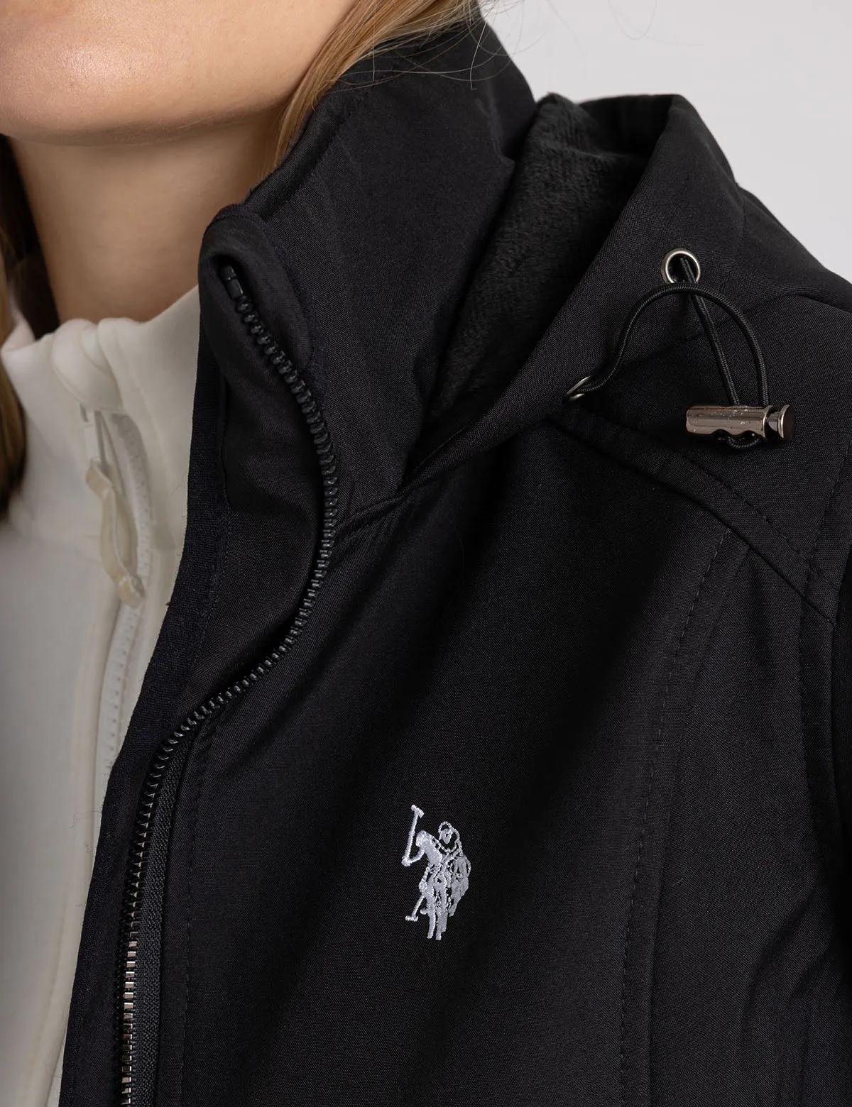 HOODED FLEECE JACKET