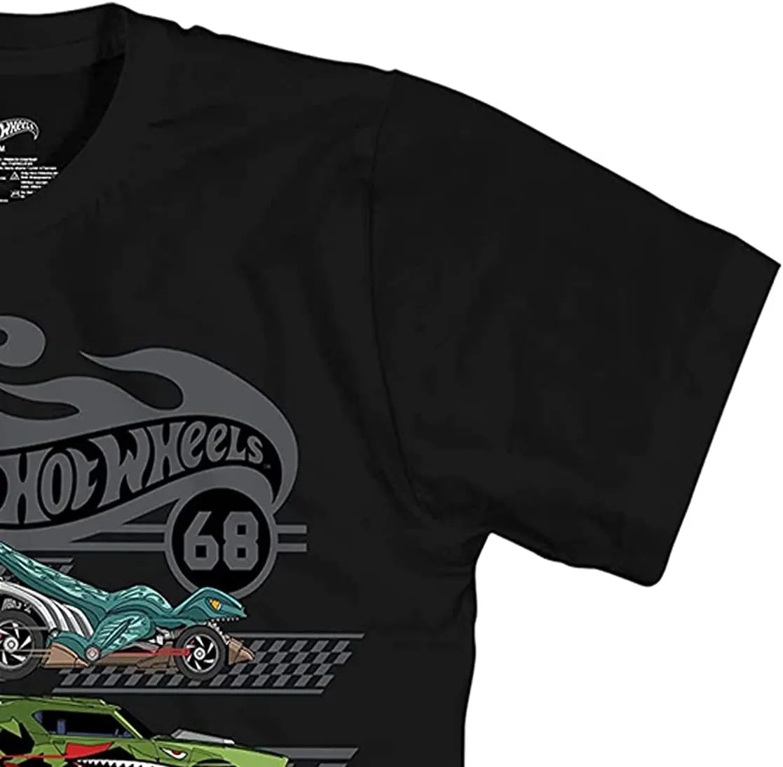 Hot Wheels Short Sleeve Shirt - Boys Short Sleeve Tee - Cars Shirt