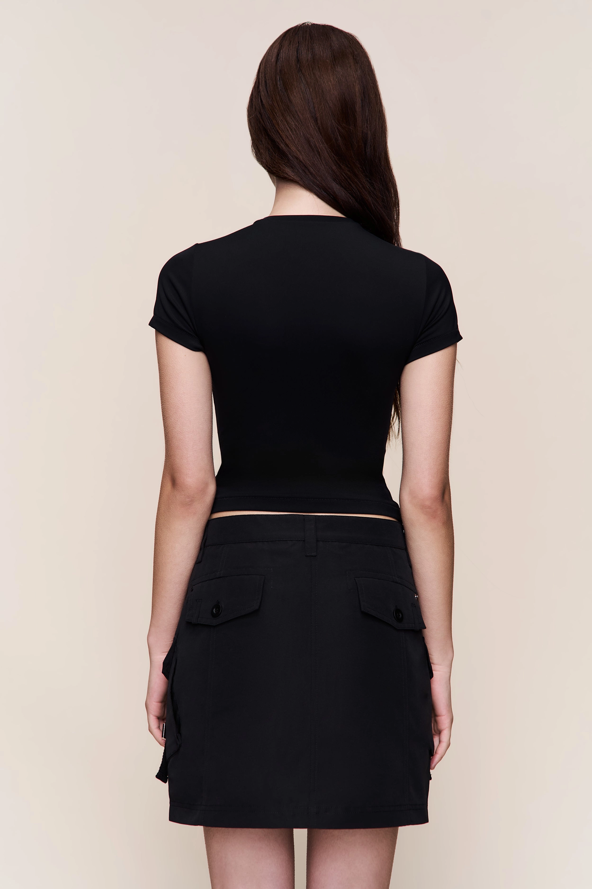 Hunter Cargo Skirt Flared hem
