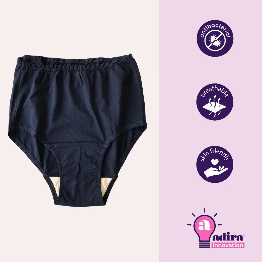 Hygiene-Enhanced Maternity Panty | Kills 99% of Bacteria | 2-Pack