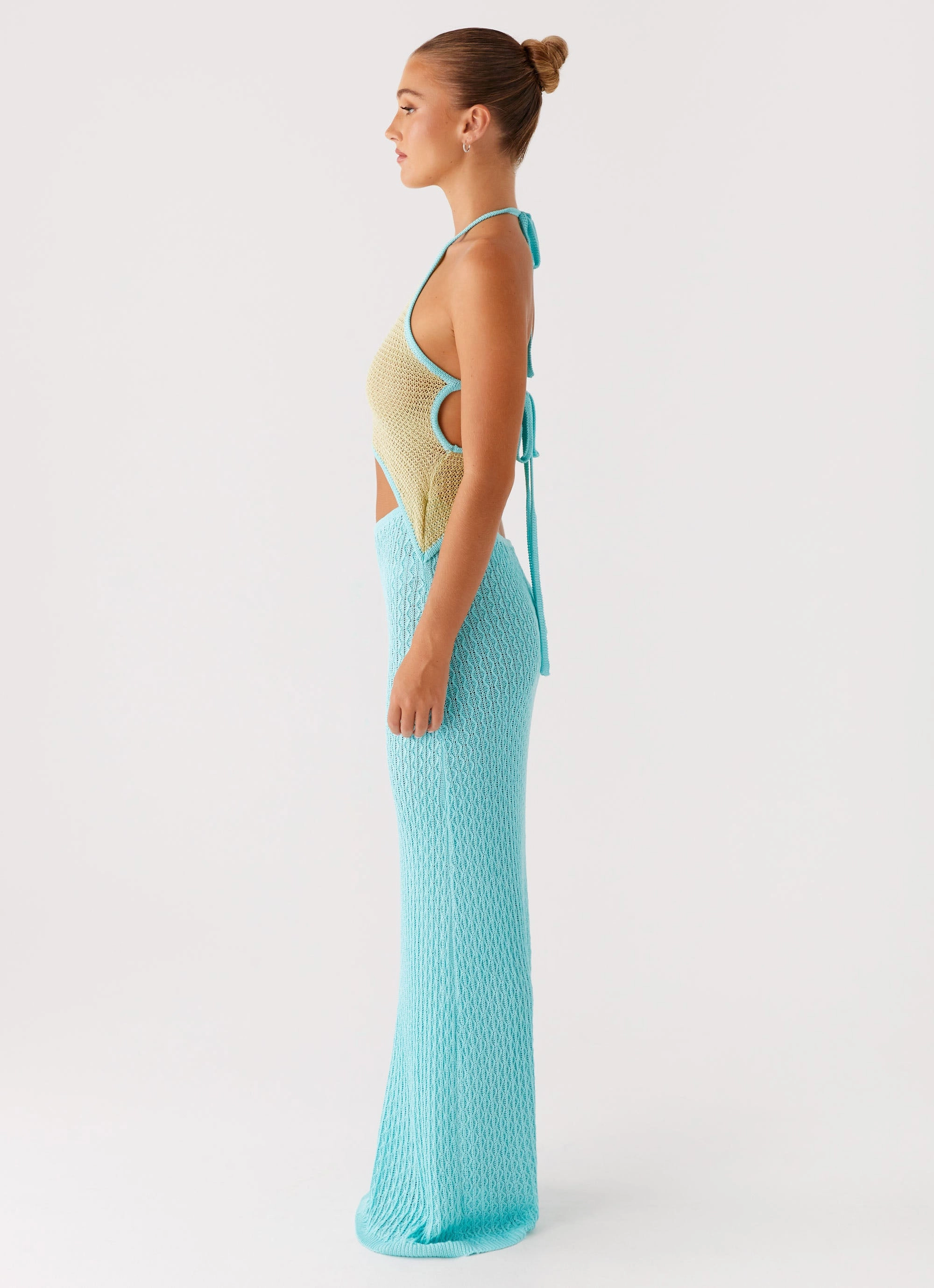 Alexia Knit Maxi Dress - Multi Cozy Base