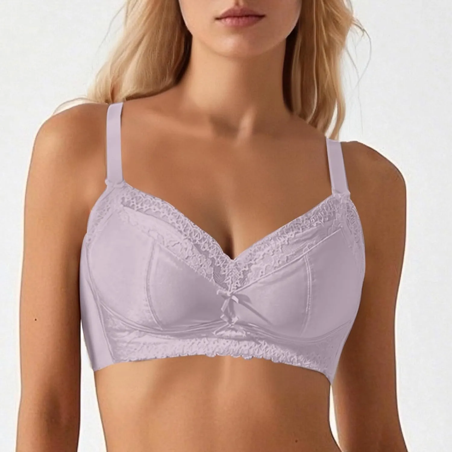 Ice Silk Cooling Seamless Bra, Thin Summer Comfort Bra, Breathable Soft Support Breathable Bras