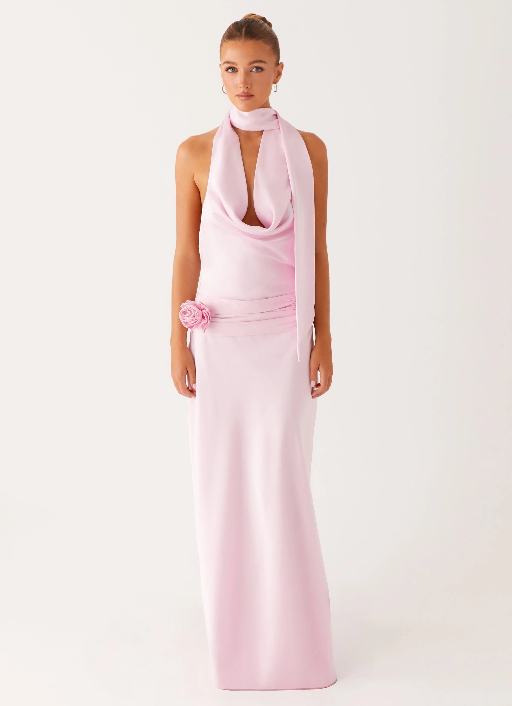Classic Tailoring Elegant Tailoring Imani Maxi Dress - Pink