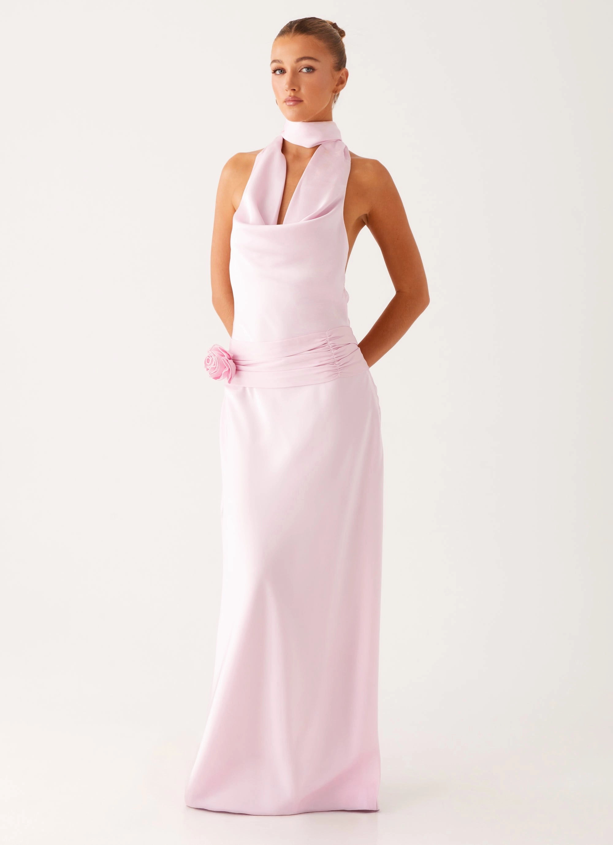 Imani Maxi Dress - Pink Cool Look Spring Vibe