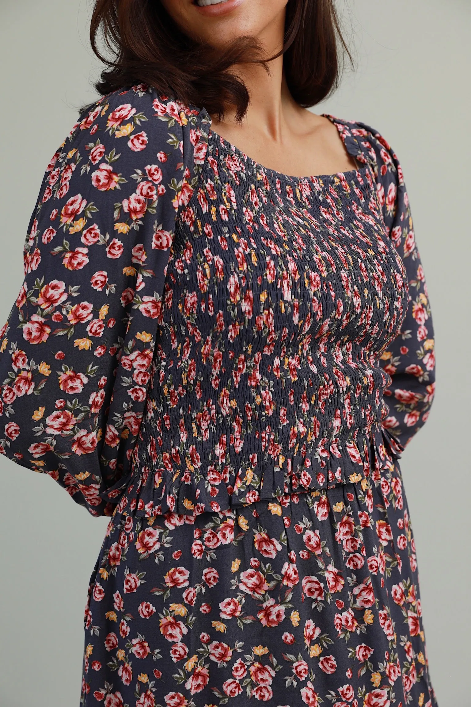 Relaxed Top In Bloom Blouse