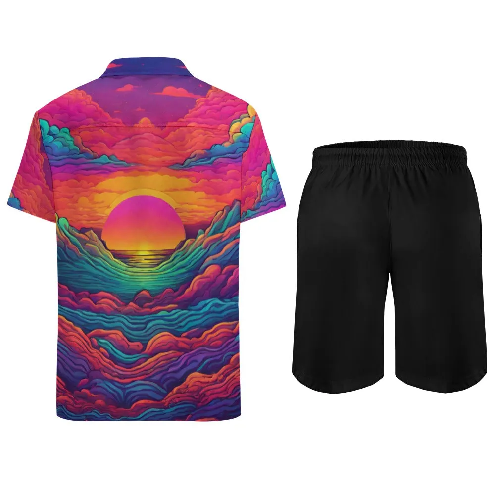 In The Clouds Shorts Set