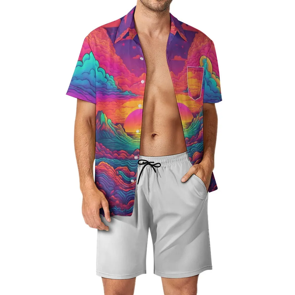 In The Clouds Shorts Set