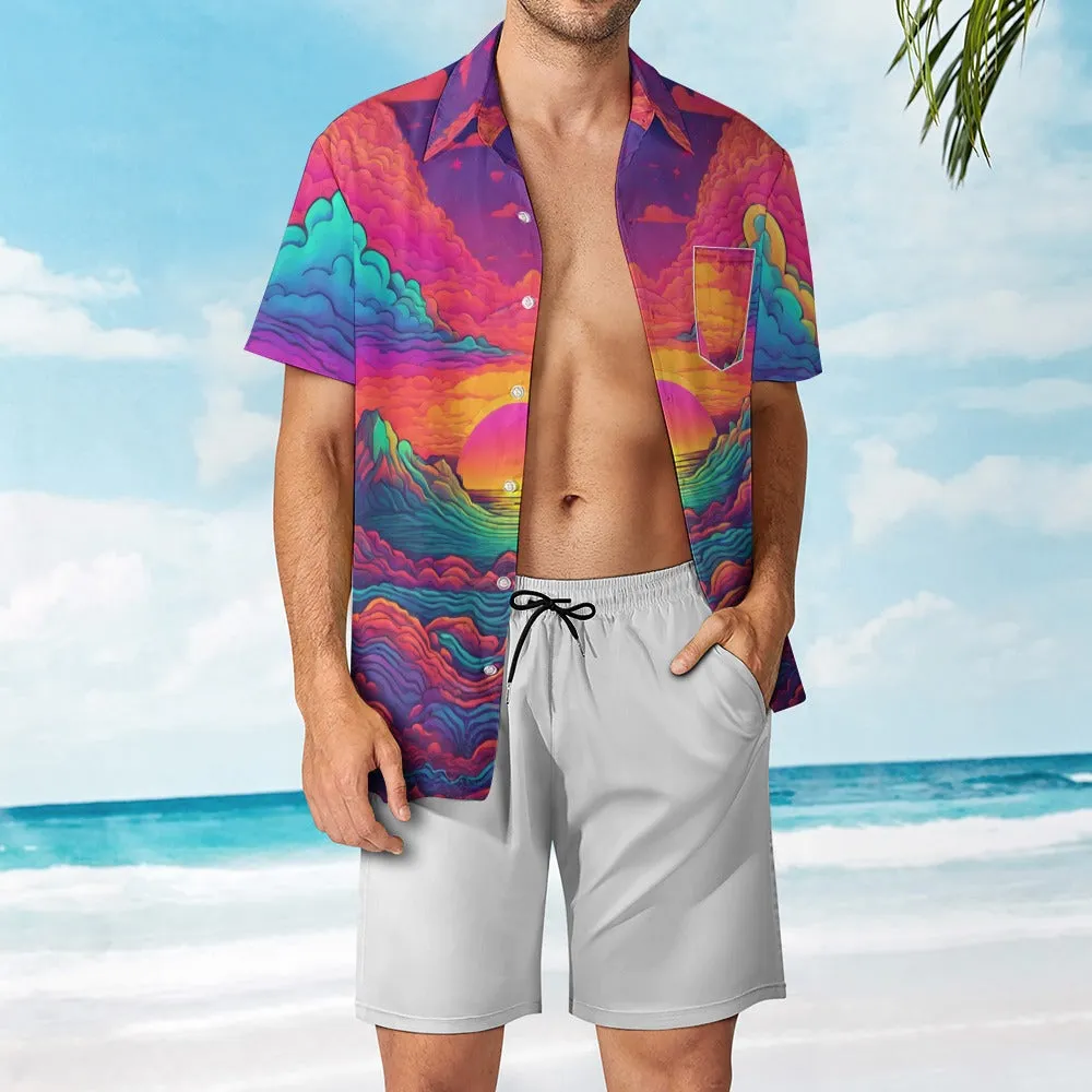 In The Clouds Shorts Set