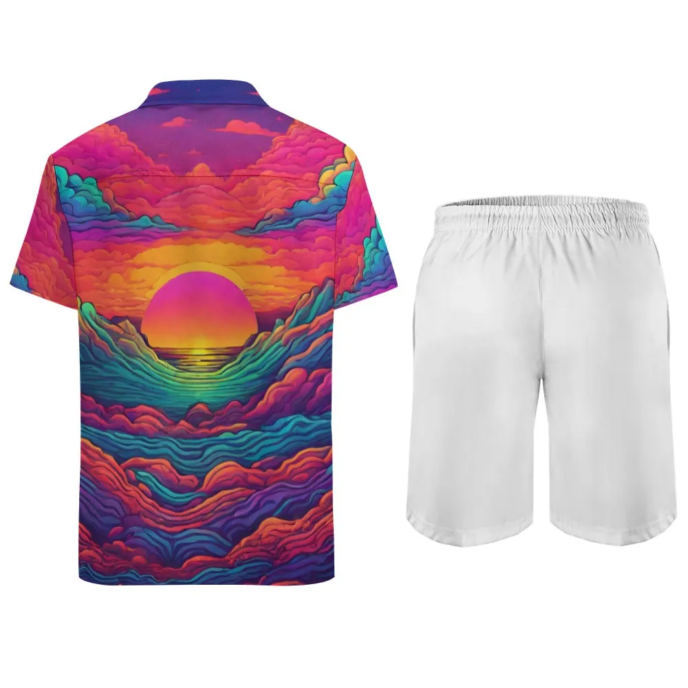 In The Clouds Shorts Set