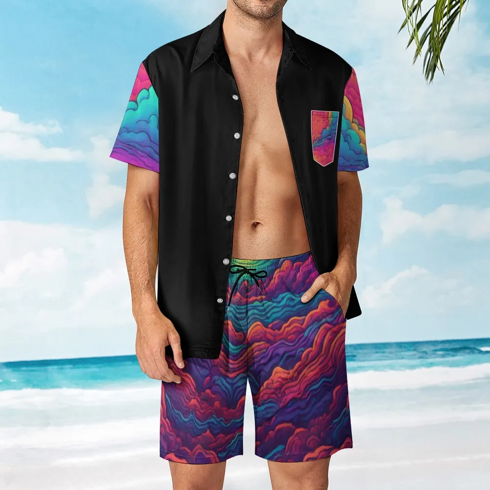 In The Clouds Shorts Set